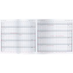 BIELLA Planer Berlin 2027 853560000027U 6M/1S Ersatz ML 8.7x15.3cm