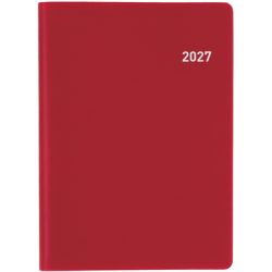 BIELLA Planer Glasgow 2027 855312470027U 1M/2S weinrot ML 10x13.9cm