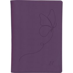 BIELLA Planer Istanbul 2027 855715420027U 1M/2S violett ML 10.6x15.3cm