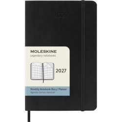MOLESKINE Agenda Classic Pocket 2027 DSB12MN2Y27 1M/2S schwarz SC 9x14cm