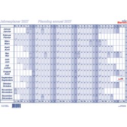 BEREC Papierjahresplaner 2027 B 5605/27 1J/1S blau A5
