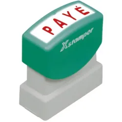 XSTAMPER Stempel Paye F102-R rot
