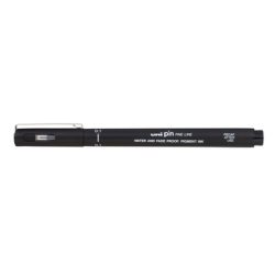 Uni Fineliner PIN 0.1 mm Schwarz