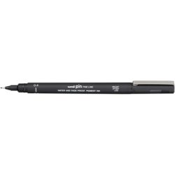 Uni Fineliner PIN 0.4 mm Schwarz