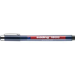 Edding Fineliner edding 1800 Schwarz 0.25 mm 4-180001001 1 St.
