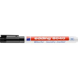 Edding Wäschemarker E-8040 4-8040001 Schwarz 1 mm 1 St./Pack.