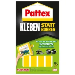 PATTEX Montage Klebe-Strips PXMS1 Blister 10 St&uuml;ck
