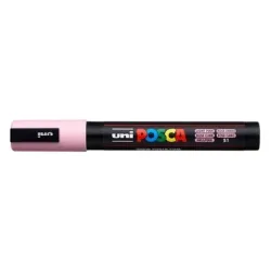 UNI-BALL Posca Marker 1,8-2,5mm PC-5M L.PINK hellrosa, Rundspitze