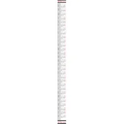 SIMPLEX Ersatzkal. f.3-Monate 2027/28 50121.27 für 2 Jahre ML 93x132cm