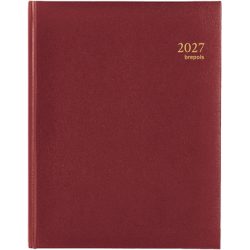 BREPOLS Agenda Timing Lima Kul. 2026 0.136.1256 1W/2S bordeaux 17x22cm