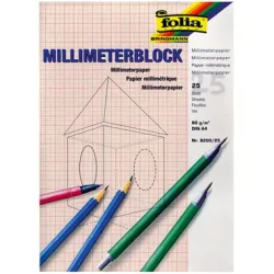 FOLIA Block A4 3.820025 weiss 80g 25 Blatt