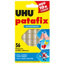 UHU Patafix Klebepads 48815 transparent 56 St&uuml;ck