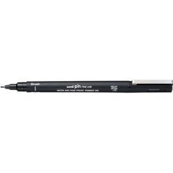 Uni Fineliner Schwarz, Effekte: Keine