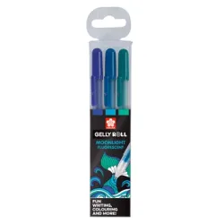 SAKURA Gelly Roll 0.5mm POXPGBMOO3C Moonlight Ocean 3 St&uuml;ck