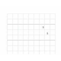 INGOLD-BIWA Heftblätter E5 02.322.554 weiss, 90g, 5x5mm 500 Blatt