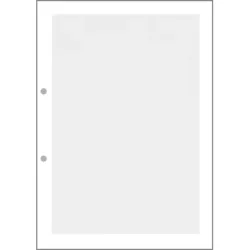 INGOLD-BIWA Heftblätter A4 02.342.0 weiss 90g, unliniert 500 Blatt