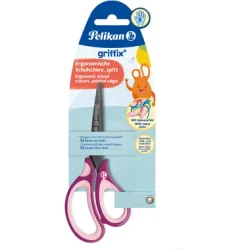 PELIKAN Schere spitz Griffix 819107 sweet berry, Rechtsh&auml;nder