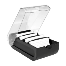 Biella - Karteikasten, DIN A8, Black