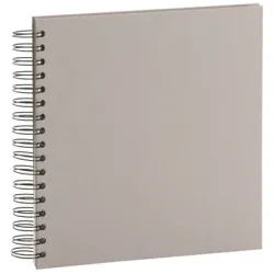 R&Ouml;SSLER Fotoalbum 1329452496 23x23cm, taupe/off-white