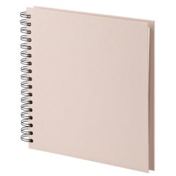 R&Ouml;SSLER Fotoalbum 1329452586 23x23cm, powder/offwhite