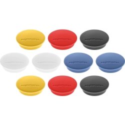 MAGNETOPLAN Magnet Discofix Junior 34mm 1662110 assortiert 10 Stk.