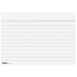BIELLA Karteikarten liniert A8 230083.00 weiss, 74x53mm 200 Stk.