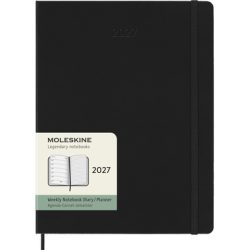 MOLESKINE Agenda Classic X-Large 2027 DHB12WN4Y27 1W/1S schwarz HC 19x25cm