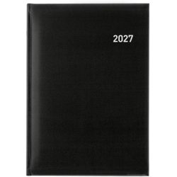 BIELLA Geschäftsagenda Quattro 2027 803410020027U 1T/1S schwarz ML 21x29.7cm