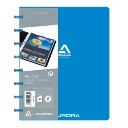 ADOC Sichtbuch A5 5835.400 blau