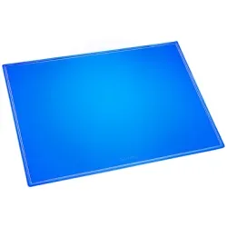 LÄUFER Schreibunterlage Durella 32629 blau-transp. 53x40cm