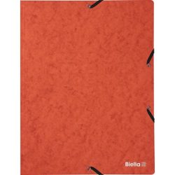 BIELLA Gummibandmappe A4 178401.35 orange, 355gm2 200 Bl.