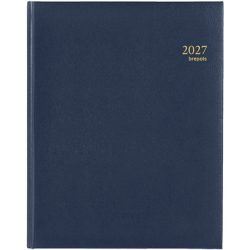 BREPOLS Agenda Concorde Lima Ku. 2027 0.240.1256 1W/2S blau 21x27cm