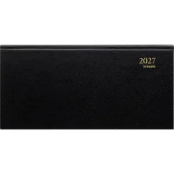 BREPOLS Agenda Breprint Lima Kul. 2026 0.074.1255 1W/2S schwarz 8x17cm