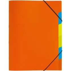 PAGNA Ordnungsmappe A4 41803-09 orange 5-teilig