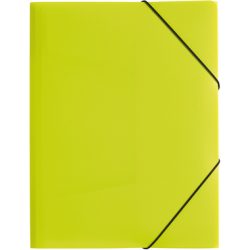PAGNA Gummizugmappe Trend PP A4 21613-17 3 Klappen gr&uuml;n