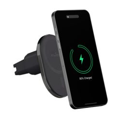 Mag Pro car holder and 15W charger compatible MagSafe | Puro