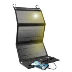 Tragbares Schnell-Ladegerät mit Solarmodul | SBS