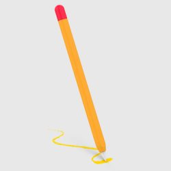 Orangefarbene Schutzhülle für Apple Pencil Pro, 1./2. Gen. | doodroo