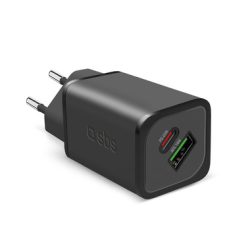 Schnelles Wandladegerät GaN mit USB-C/USB-A | SBS
