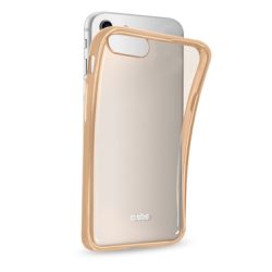 Schutzhülle Extra Slim Gold für iPhone 7 | SBS