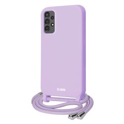 Farbiges Riemen-Halsband-Cover für Samsung Galaxy A13 4G | SBS