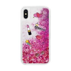 Hardcover mit Glitzer für iPhone XS Max