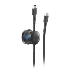 Verwicklungsfreies USB-C-USB-C-Kabel mit Magnethalterung