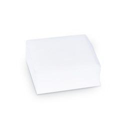 Distanzpolster aus PE Schaum in weiss 40x40x15mm, 1920 Stk. pro Pack