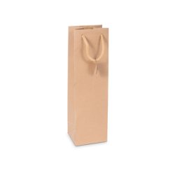 Tragetasche mit Kordel in Natur 120x114x440mm