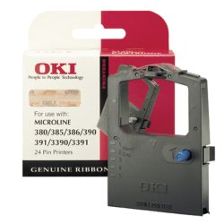 OKI Farbband 09002309 Original ML380 ML385 ML390 ML391 ML3390 ML3391 Passend für Geräte des Herstellers: OKI Schwarz 1