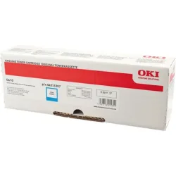 Oki O4431/28/34/4391 Toner cy - OKI 44315307 für z.B. OKI C 610 CDN, OKI C 610 DM, OKI C 610 DN, OKI C 610 DTN, OKI C 610 N