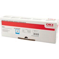 Oki O4431/28/34/4391 Toner cy - OKI 44315307 für z.B. OKI C 610 CDN, OKI C 610 DM, OKI C 610 DN, OKI C 610 DTN, OKI C 610 N