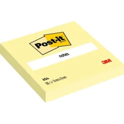 POST-IT Block 76x76mm 654Y gelb/100 Blatt