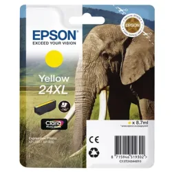 EPSON Tintenpatrone 24XL yellow T243440 XP 750/850 500 Seiten